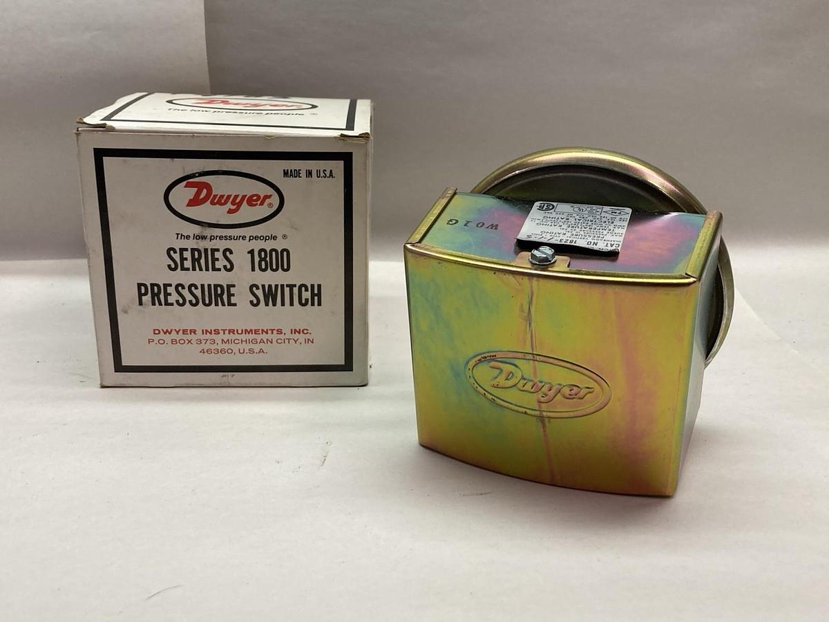 Dwyer,1823-1-1-S,Pressure Switch Series 1800 W01G