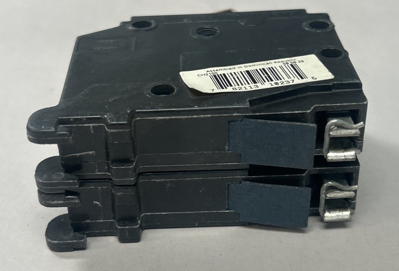 Used CUTLER-HAMMER,CH2100,CIRCUIT BREAKER 100A 120/240V 2P