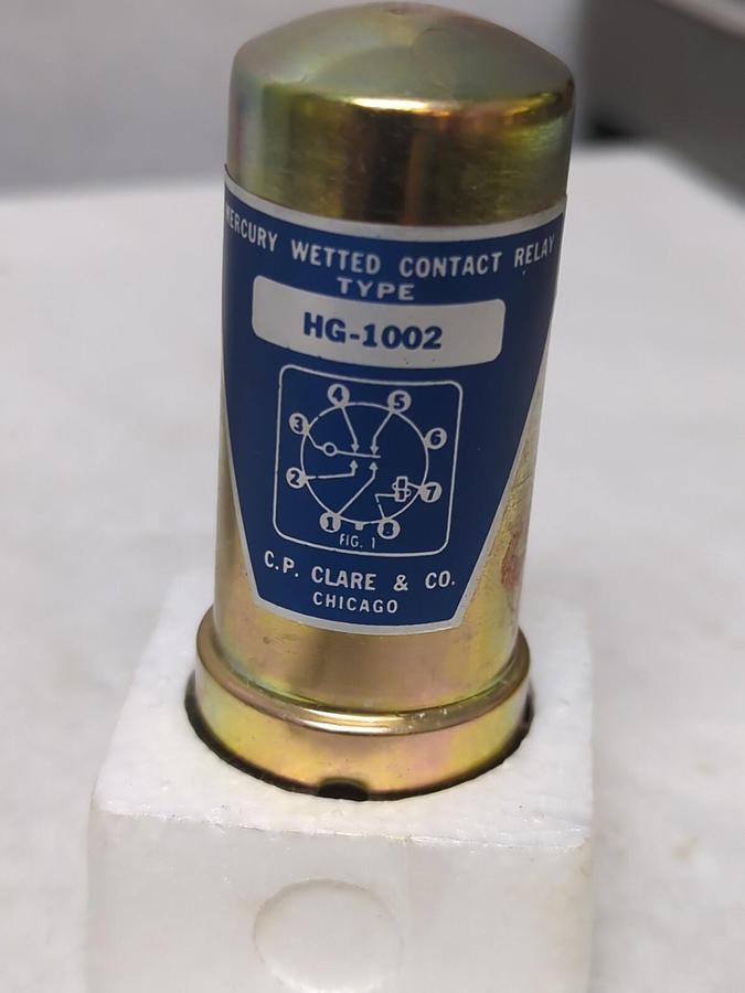 C.P. CLARE,HG-1002,CONTACT RELAY NOS