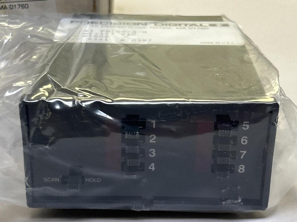 Used PRECISION DIGITAL,PD108-3-M,8 CHANNEL MANUAL CONTROL UNIT NEW