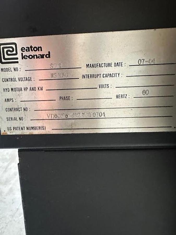Used Eaton Leonard S5XP Measuring Table