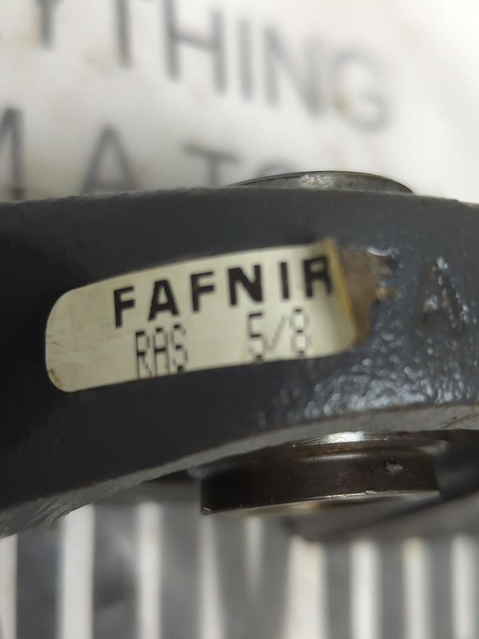 FAFNIR,RAS-5/8,PILLOW BLOCK BEARING 5/8 INCH BORE MISSING BOX