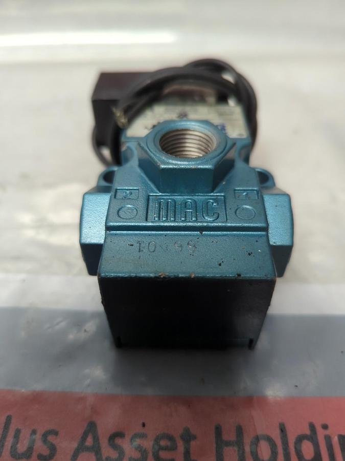 Used MAC,55B-12-1116CA,SOLENOID VALVE PRE-OWNED