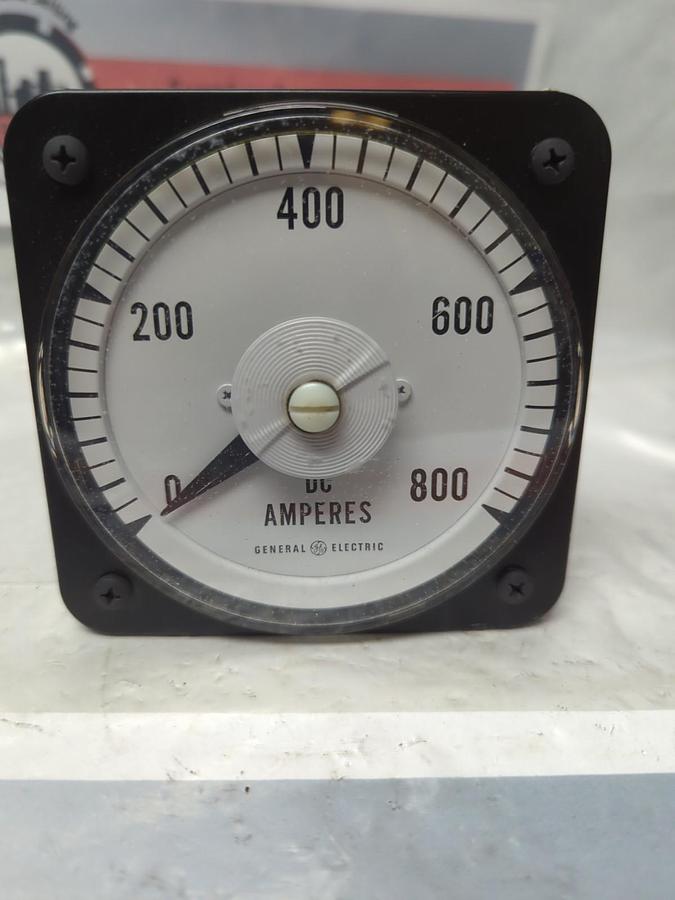 Used GE,DB-40,AMMETER 0-50 MV DC 0-800 PRE-OWNED