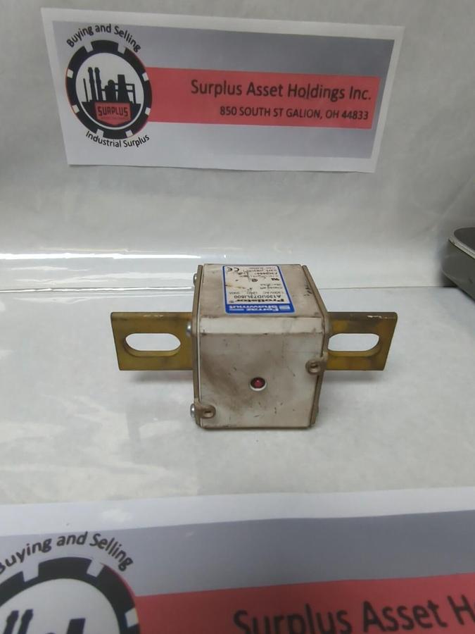 Used FERRAZ SHAWMUT,A130UD73LI500,PROTISTOR FUSE 500A 1300VAC PRE-OWNED