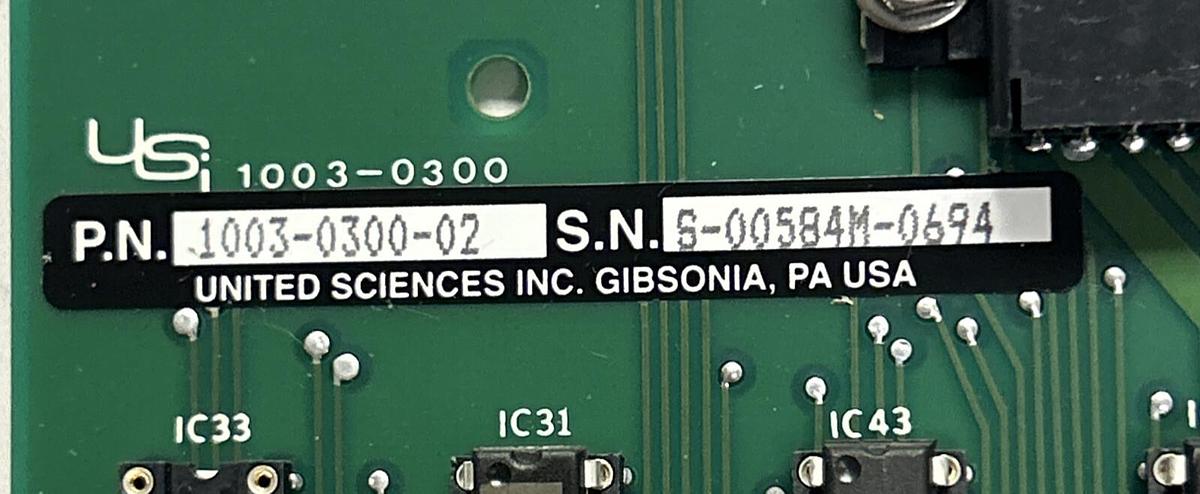 UNITED SCIENCES,1003-0300-02,PROCESSOR BOARD NOS