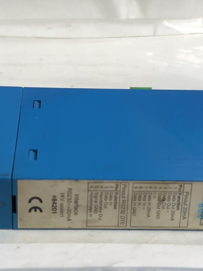 Used W&T,84201 RS232,INTERFACE 20mA PRE-OWNED