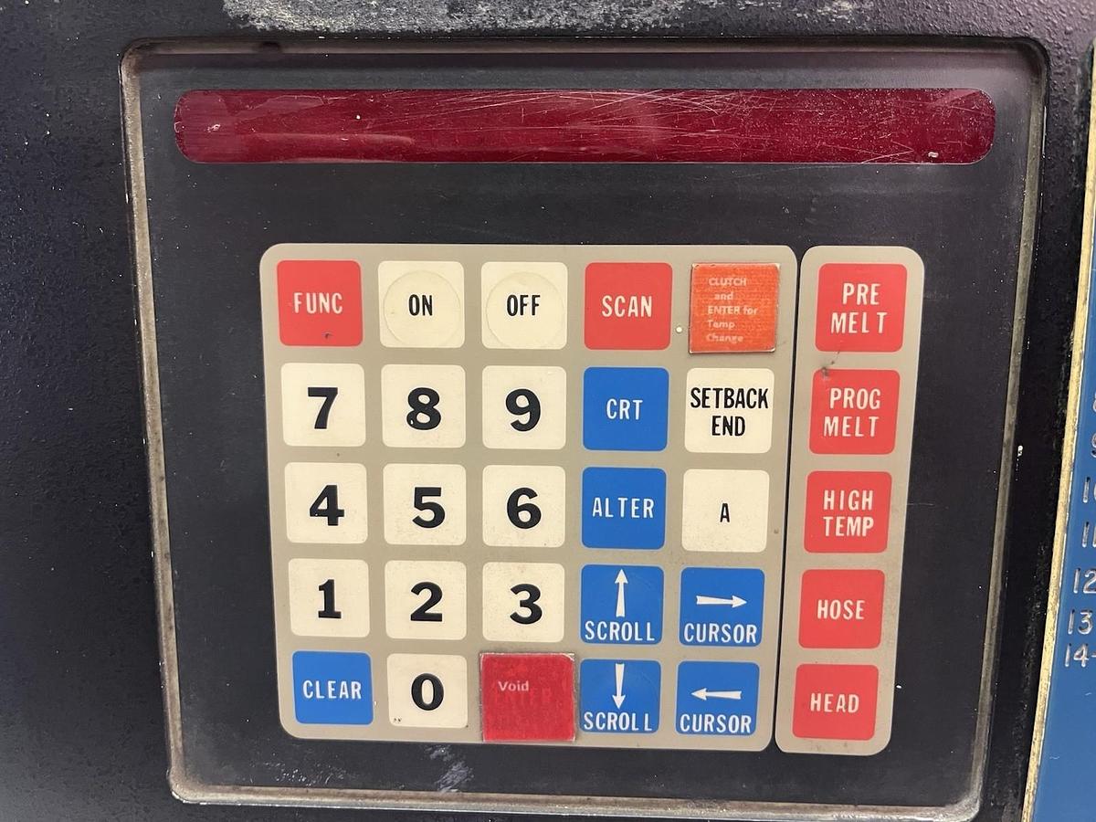 Used ITW DYNATEC,18221,HOT MELT ADHESIVE GLUE DISPLAY CONTROL PANEL