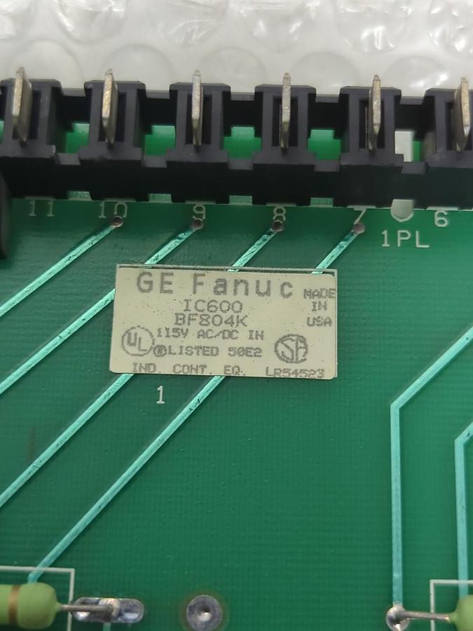 Used GE,IC600BF804K,INPUT MODULE CIRCUIT BOARD 115V AC/DC PRE-OWNED