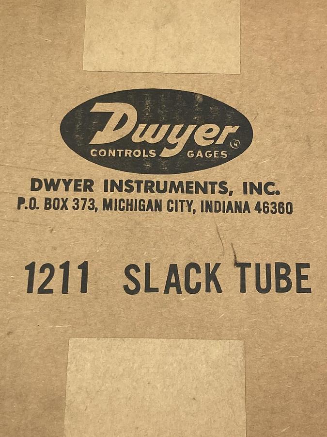Used Dwyer,1211,Slack Tube