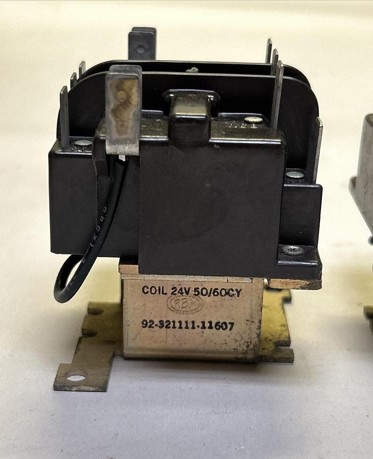 Used RBM,92-321111-11607,RELAY 24V LOT OF 2