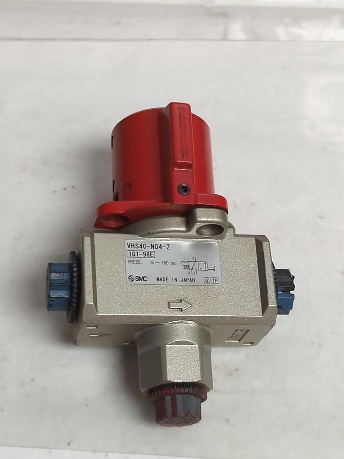 Used SMC,VHS40-N04-Z,LOCKOUT VALVE 15-150PSI PRE-OWNED