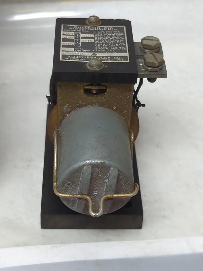 Used ALLEN-BRADLEY,X180736,BULL 8120 MAGNETIC OVERLOAD RELAY PRE-OWNED