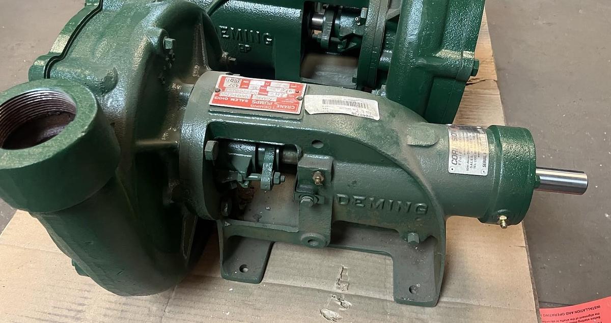 Used CRANE DEMING,4011,CENTRIFUGAL PUMP 4011 3X2X10 9.25 IMPELLER REFURBISHED