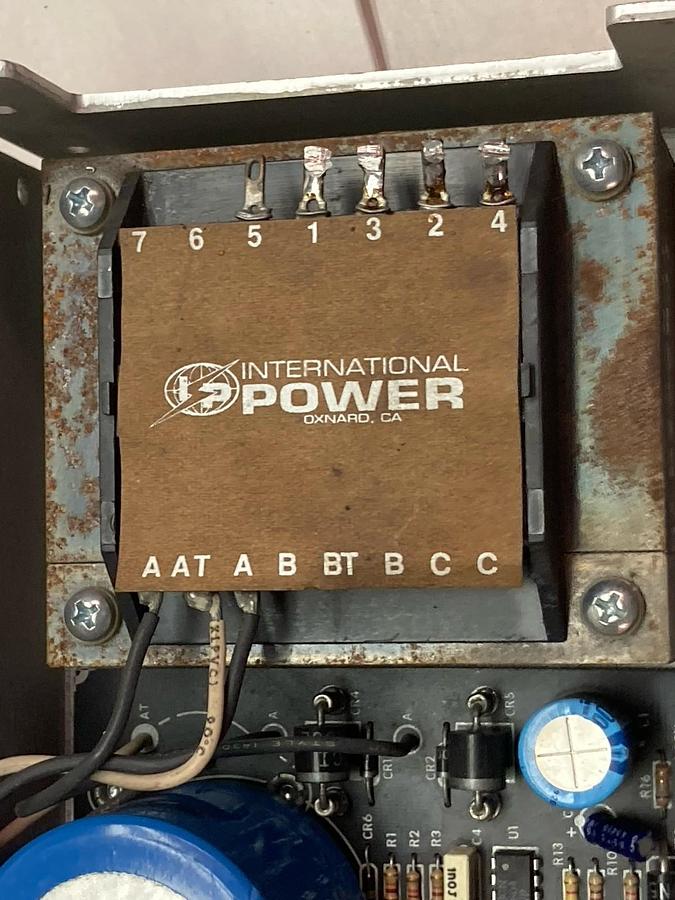 Used International Power,IHN24-3.6,Linear Power Supply 24VDC 3.6A