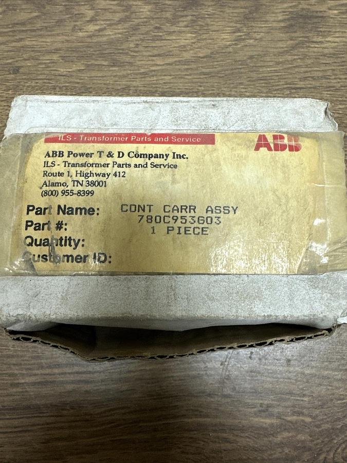 ABB,780C953G03,Cont Carr Assy