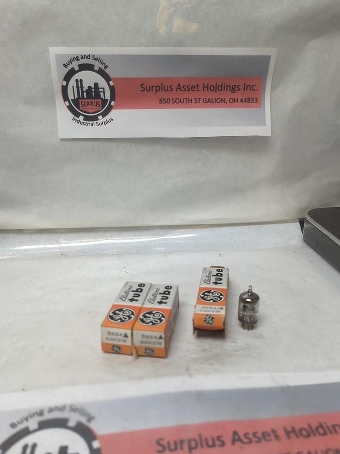 GE,5654/6AK5W,VACUUM TUBE LOT OF 3 NOS