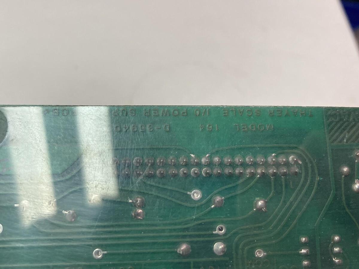 Used Thayer Scale,Model 164 D35940I,Power Supply PCB PC Board