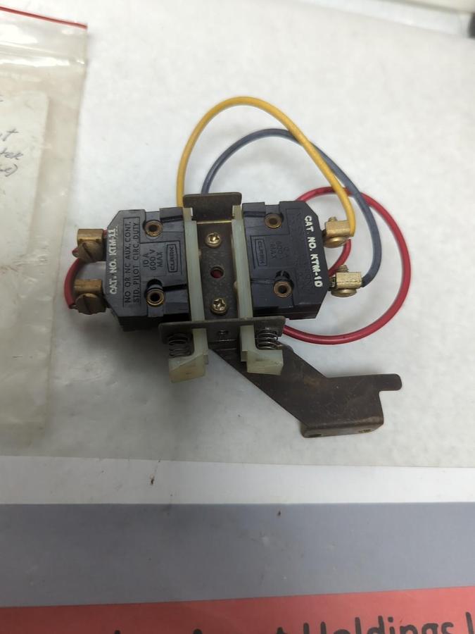 Used JOSLYN CLARK,KTM-11/KTM-10,AUXILIARY CONTACTS START-STOP UNIT PRE-OWNED