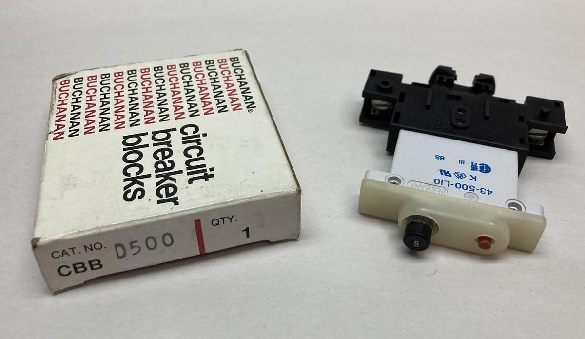 E-T-A,43-500-L10,Magnetic Circuit Breaker