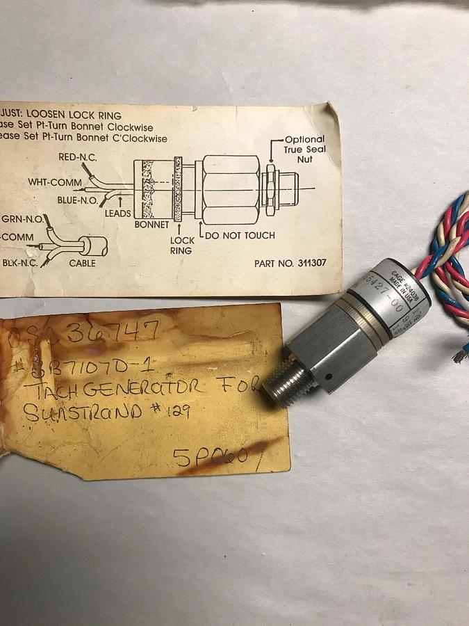 Sigma-Netics,019-55427-00,Pressure switch