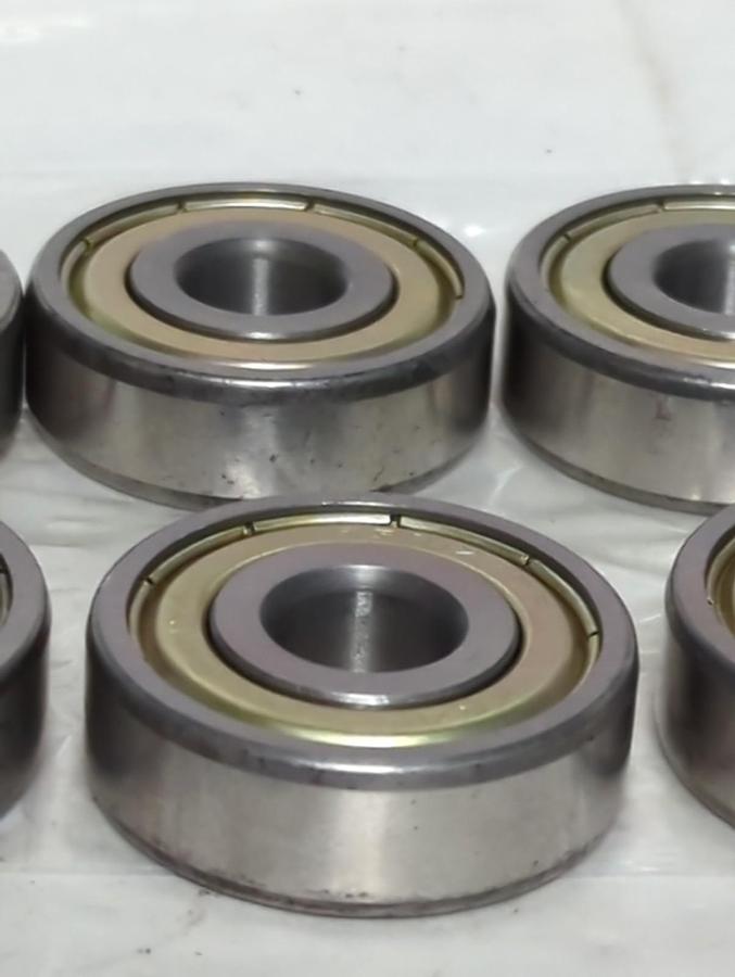 Used HRB,6301Z/C3,ROLLER BEARING LOT OF 9 PRE-OWNED