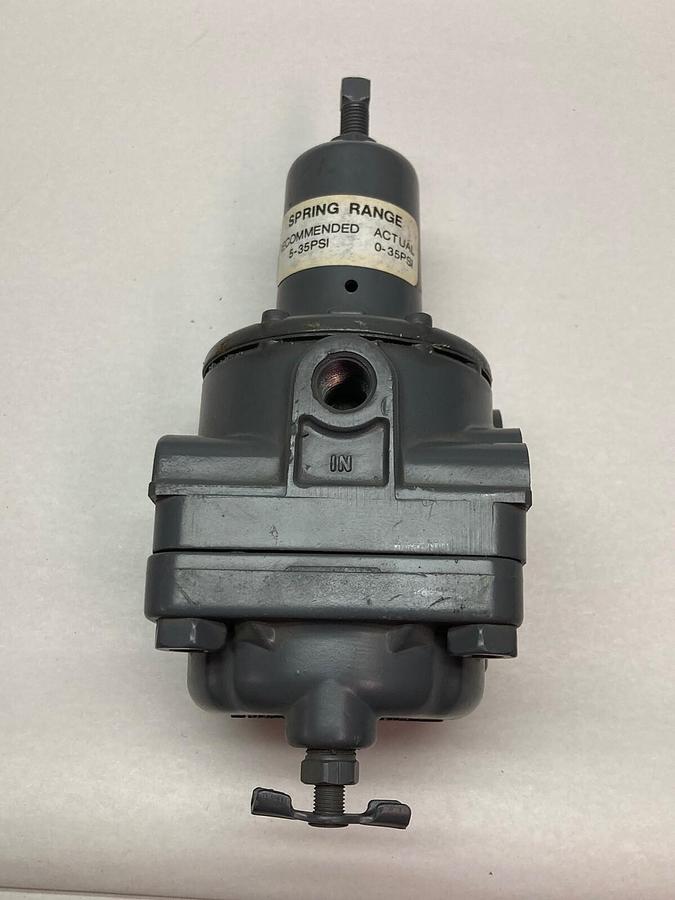 Used Fisher Controls,Type 67AF,Inlet Pressure Relief Valve 250PSI Max