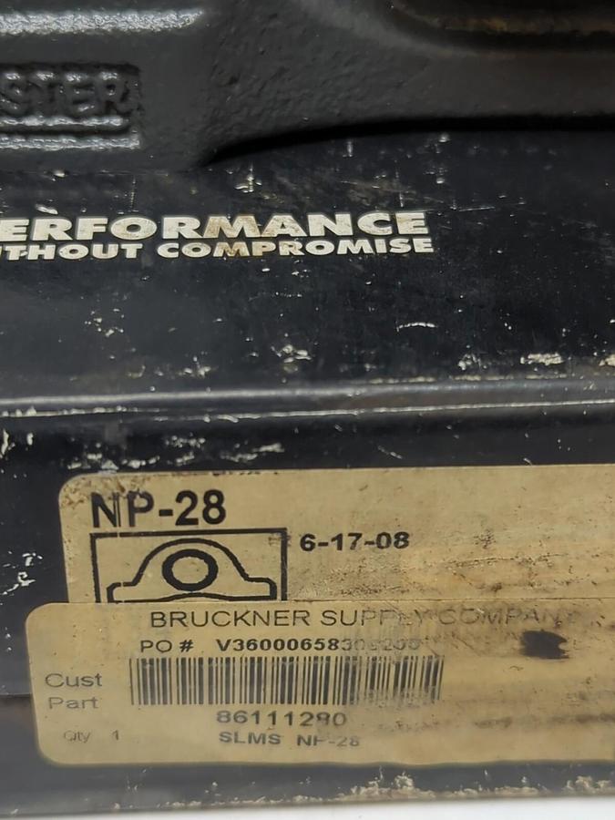 SEALMASTER,NP-28,PILLOW BLOCK BEARING 1-3/4 INCH BORE NOS