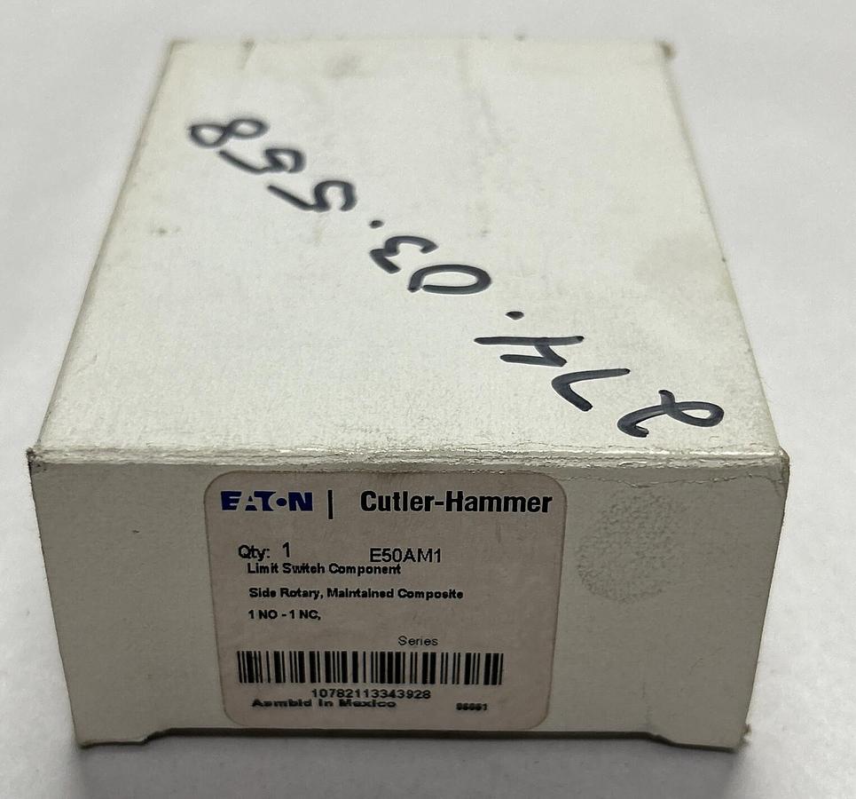 Used EATON CUTLER HAMMER,E50AM1,HEAVY DUTY LIMIT SWITCH NEW