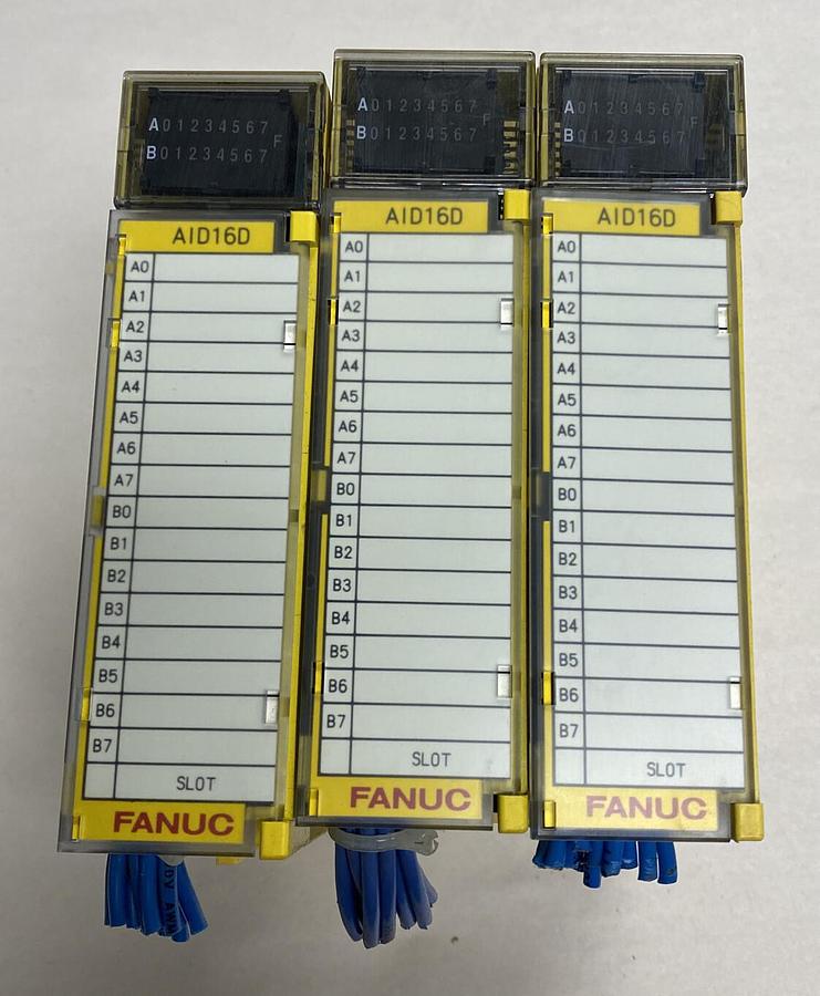 Used FANUC,A03B-0819-C104,Input Module Lot Of 3