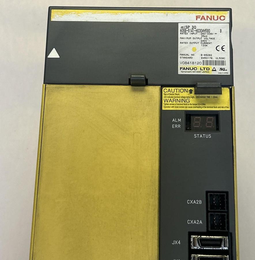 Used FANUC,A06B-6141-H030#H580,SPINDLE AMPLIFIER MODULE