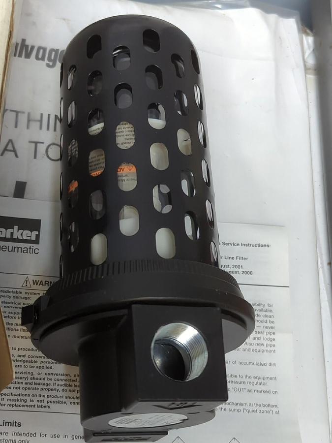 PARKER,035361300B,PNEUMATIC FILTER 150 PSIG 120° F NOS