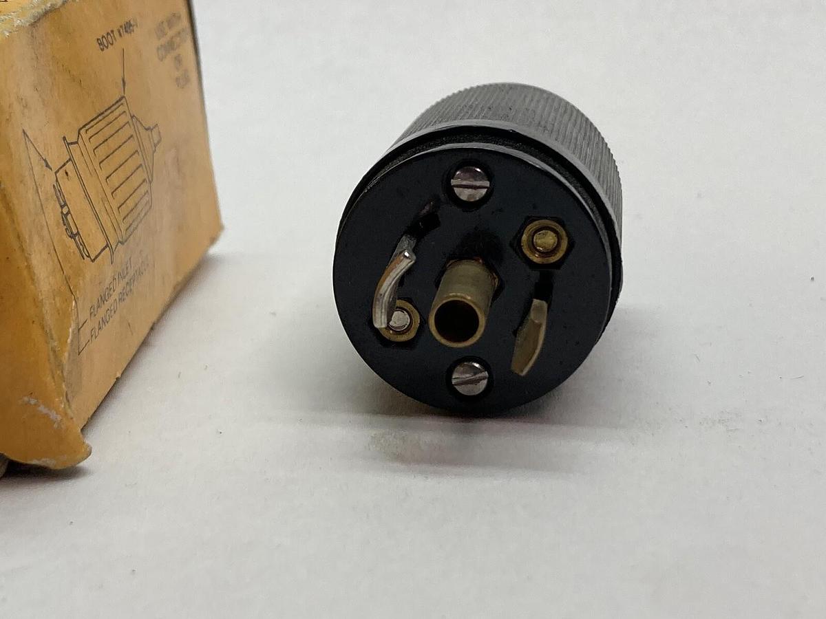 Hubbell,HBL7594,Midget Twist Lock Plug 15A 125V