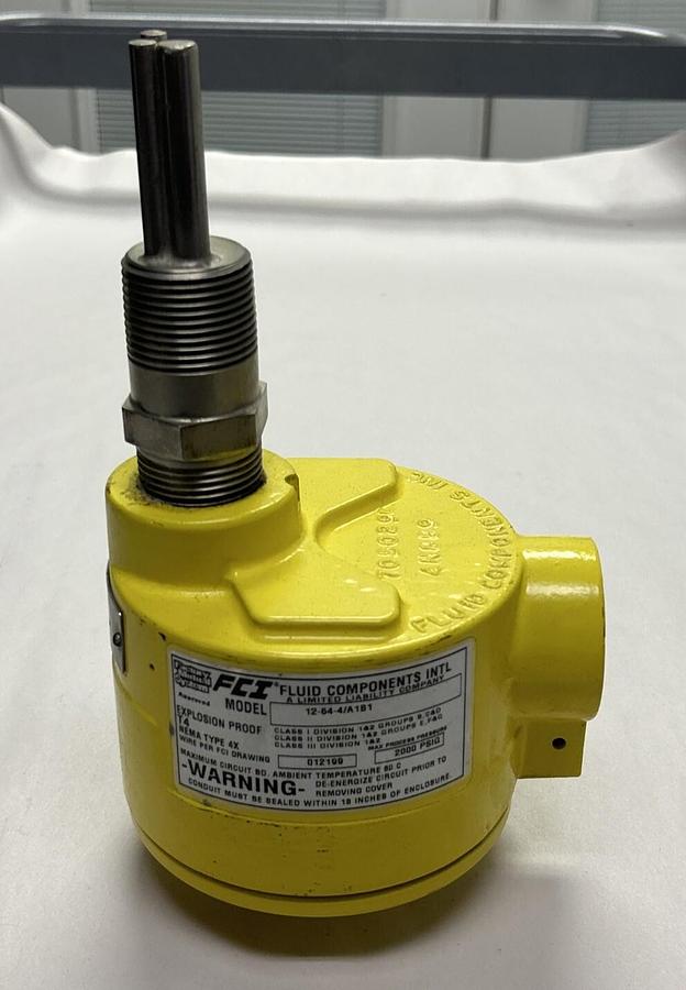 Used FCI,12-64-4/A1B1,EXPLOSION PROOF FLOW METER