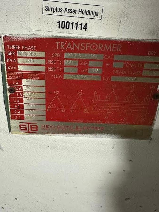 Used Hevi-Duty 45