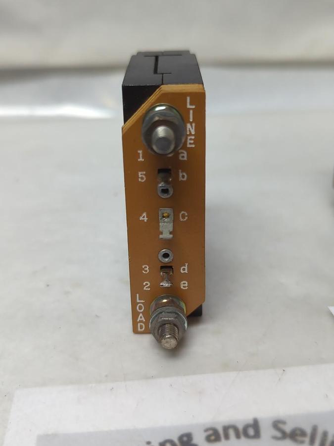 Used HEINEMANN,AM1-Z174-5,CIRCUIT BREAKER 10A 125VAC LOT OF 3 PRE-OWNED