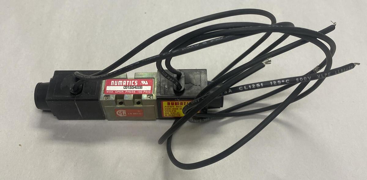 ASCO NUMATICS,031SS400B,SOLENOID VALVE NEW NO BOX