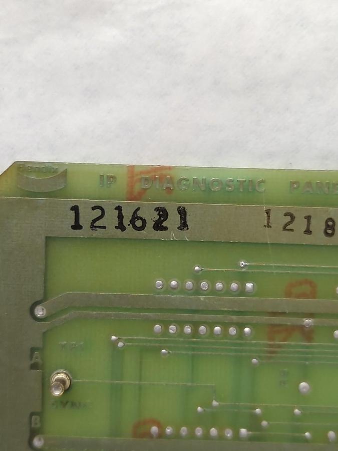 Used BENDIX,3735557D,S5 IP DIAGNOSTIC PANEL INTERFACE CIRCUIT BOARD PRE-OWNED