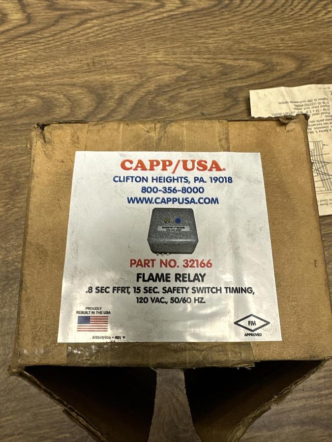 Used Capp,32166,Flame Relay NO Cover