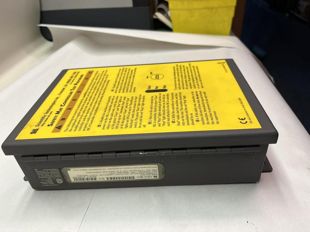 Used STI,43815-001,MC4-0013 SAFETY MAT CONTROLLER