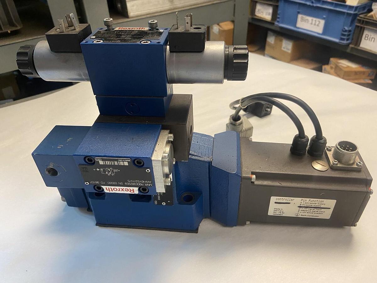 Used Rexroth,R978919643,Hydraulic Valve with Controller Refurbished