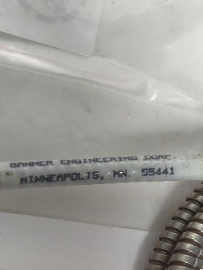 Used BANNER,IT235,FIBEROPTIC CABLE PRE-OWNED