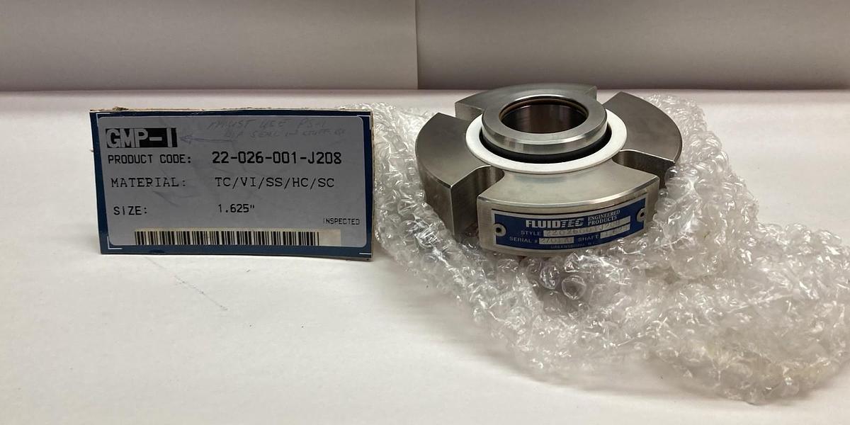 Fluidtec,22-026-001-J208,Mechanical Cartridge Seal 1-3/4 Inch