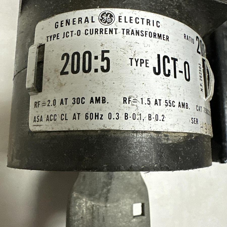 Used GE,JCT-0,Current Transformer 750X23G102 Ratio 200:5A (G108)