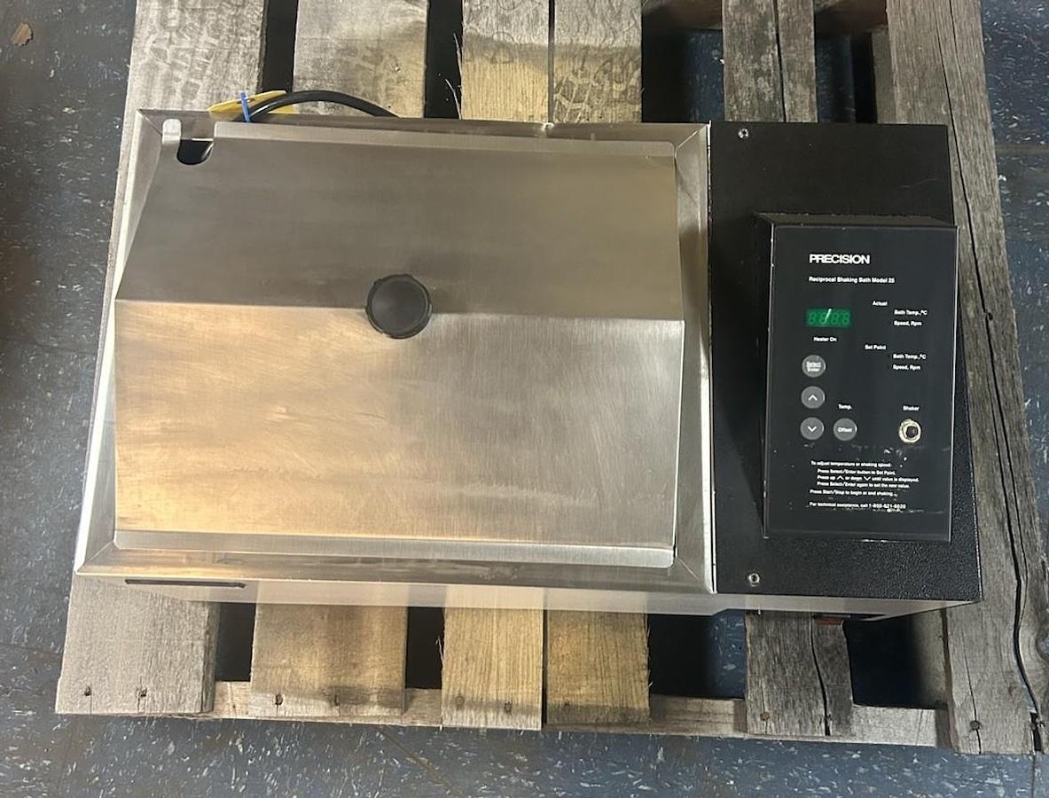 Used PRECISION SCIENTIFIC,66800,RECIPROCAL SHAKING BATH MODEL 25