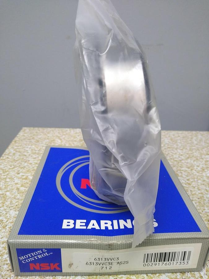 Used SKF,6313VVC3,Deep Groove Ball Bearing NOS