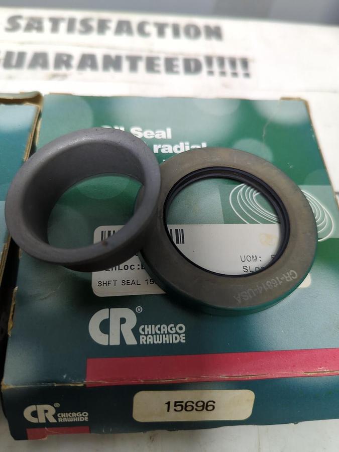 CHICAGO RAWHIDE,M15696M,OIL SEAL & SLEEVE KITS 1.562 IN X 2.629 IN LOT OF 2 NOS