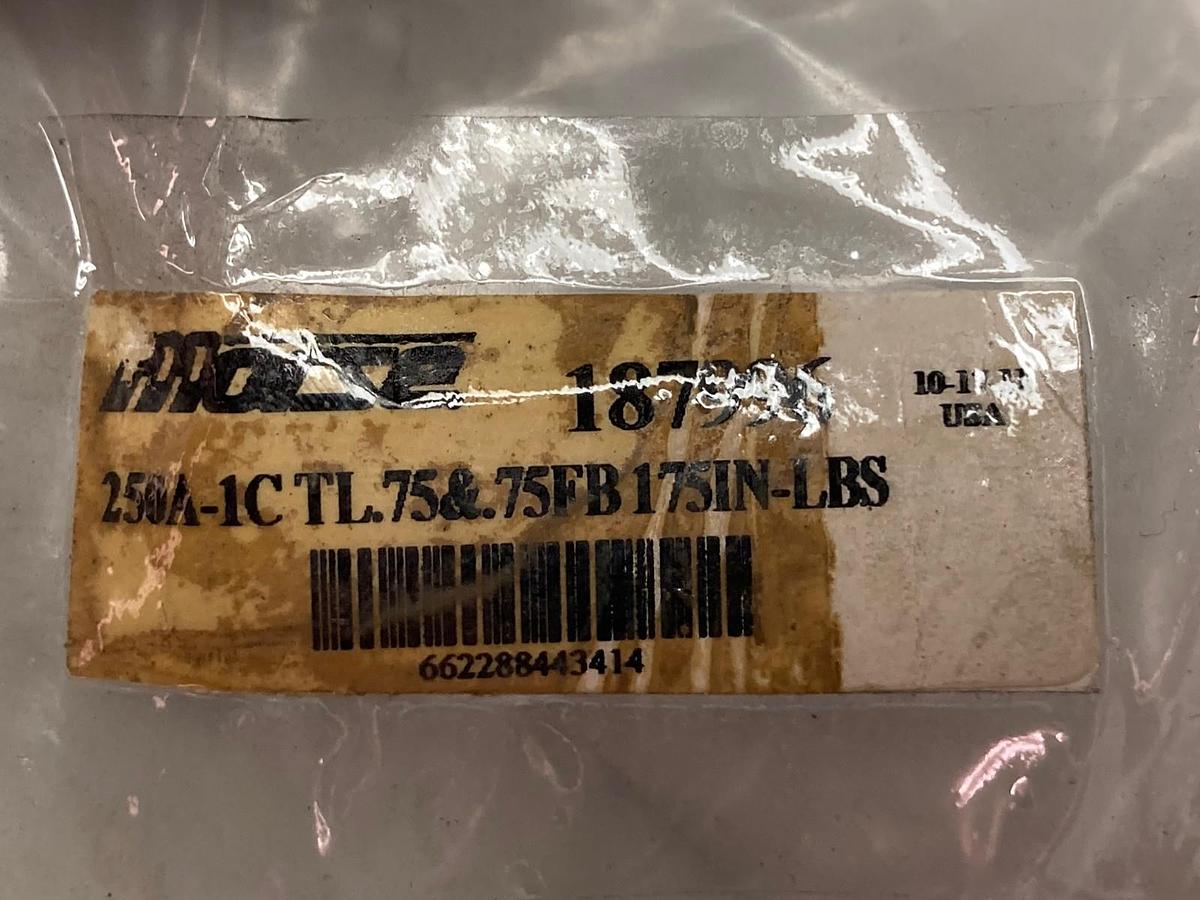 Used Morse,187996 250A-1C,Torque Limitor TL.75&75FB 175IN-LBS