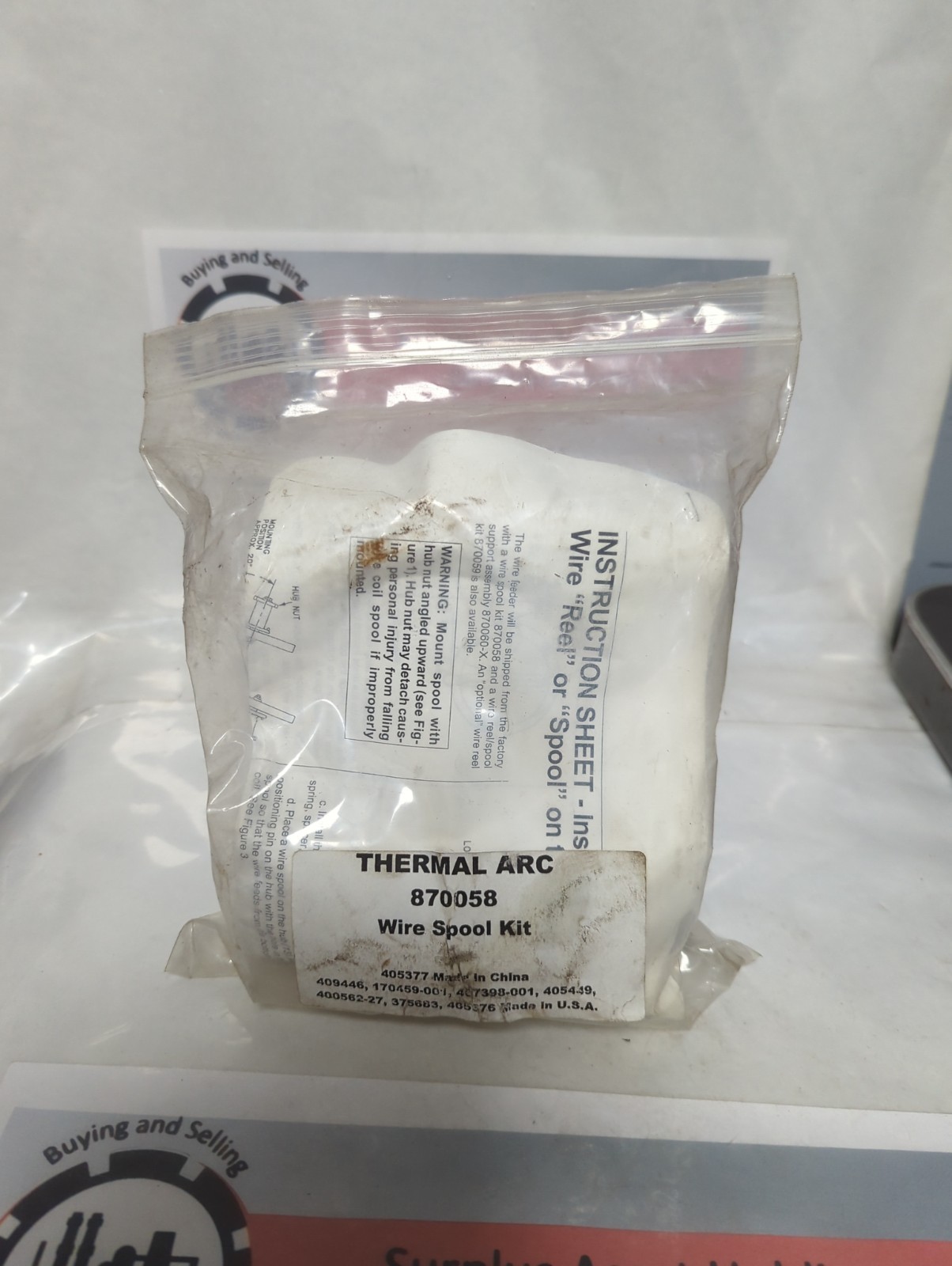 THERMAL ARC,870058,WIRE SPOOL KIT NOS