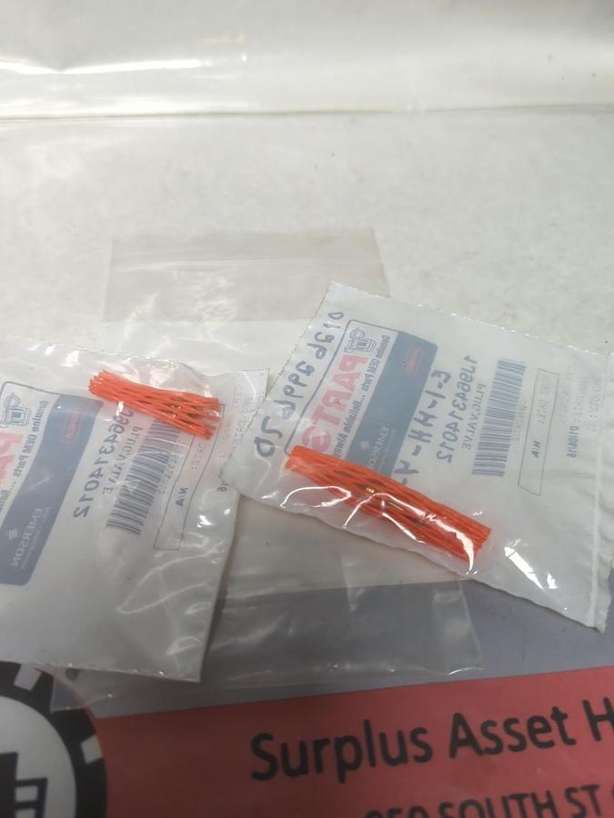 FISHER,1J964314012,BRASS VALVE PLUG LOT OF 2 NOS